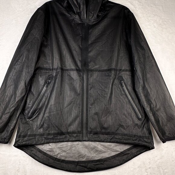 Lululemon Womens Sheer Joy Jacket Black Sz 6 NWOT Full Zip Waterproof Jacket - Picture 4 of 10